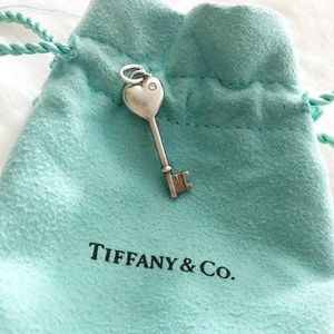 Tiffany & Co. Diamond Key Charm
